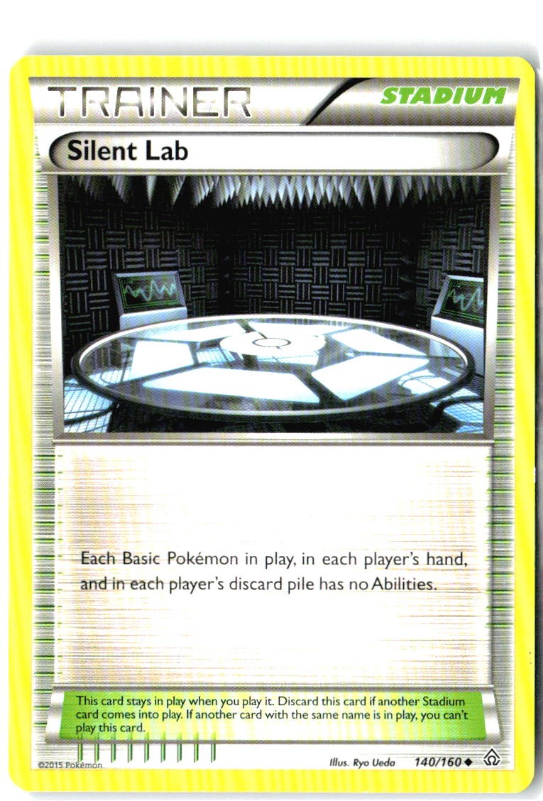 Silent Lab 140/160 Uncommon Primal Clash Pokemon Near Mint