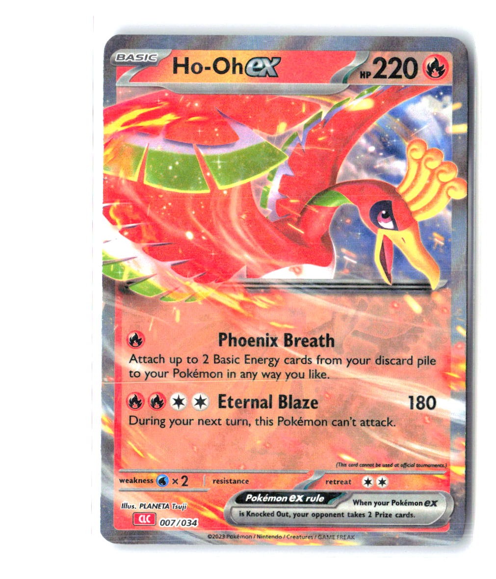 Ho-oh ex 007/034 Holo Classic Collection Trading Card Game Classic Pokemon NM