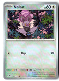 Noibat (Poke Ball Pattern) 090/131 Holo Common Prismatic Evolutions Pokemon NM