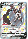 Dubwool V SV120/SV122 Holo V Rare Shining Fates Shiny Vault Pokemon Near Mint
