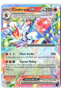 Cinderace ex 28/142 Double Rare Stellar Crown Pokemon Holo Near Mint
