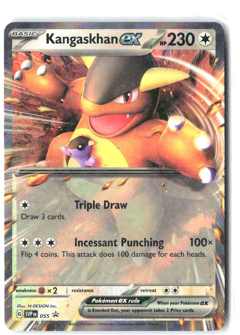 Kangaskhan ex 055 Holo Promo Scarlet & Violet Promo Pokemon Near Mint