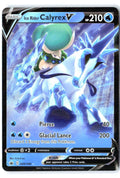 Ice Rider Calyrex V 045/198 Holo V Rare Chilling Reign Pokemon Near Mint