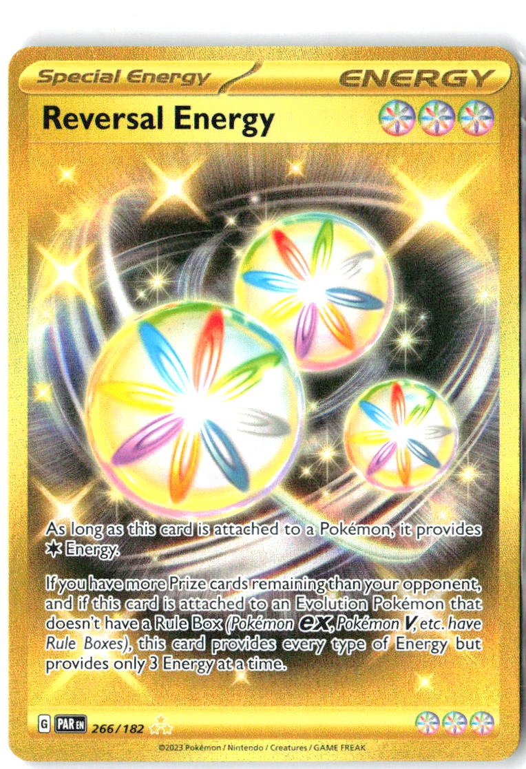 Reversal Energy 266/182 Hyper Rare Paradox Rift Pokemon Holo Near Mint