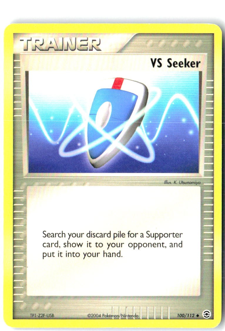 VS Seeker 100/112 Uncommon FireRed & LeafGreen Pokemon Near Mint