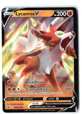 Lycanroc V SWSH199 Holo Promo Sword & Shield Promo Pokemon Near Mint