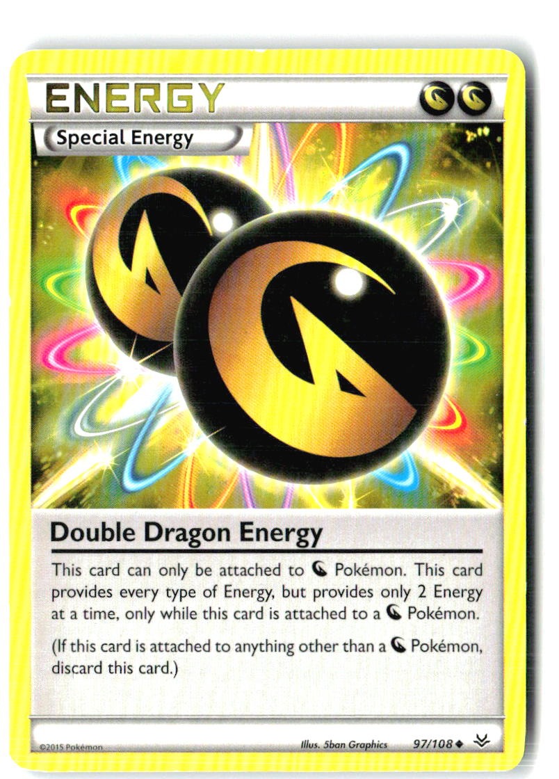 Double Dragon Energy 97/108 Uncommon Roaring Skies Pokemon Near Mint