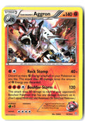 Team Magma's Aggron 14/34 Holo Rare Double Crisis Pokemon Near Mint