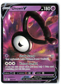 Unown V 065/195 Holo V Rare Silver Tempest Pokemon Near Mint