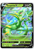 Serperior V 007/195 Holo V Rare Silver Tempest Pokemon Near Mint
