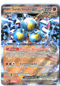 Sandy Shocks ex 056/131 Holo Double Rare Prismatic Evolutions Pokemon Near Mint