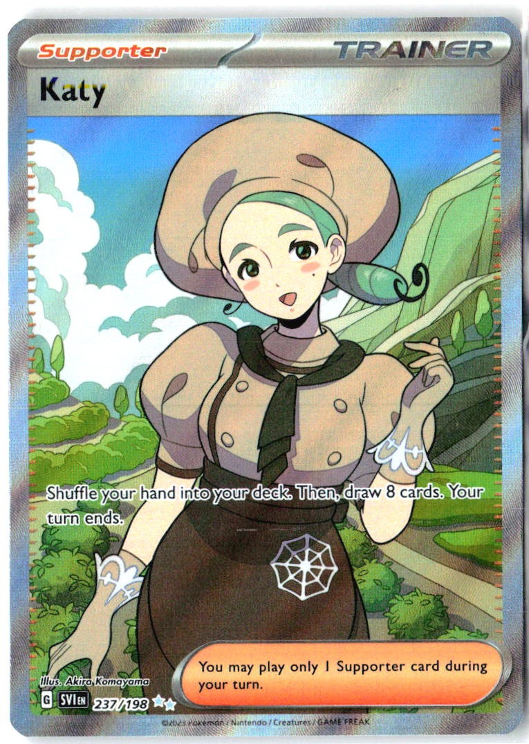Katy 237/198 Ultra Rare Scarlet & Violet Pokemon Holo Near Mint