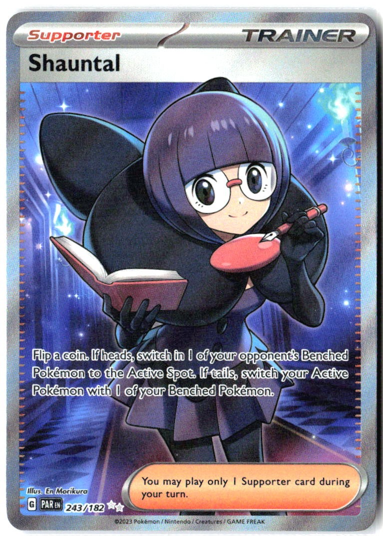 Shauntal 243/182 Ultra Rare Paradox Rift Pokemon Holo Near Mint