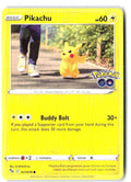 Pikachu 027/078 Common Pokemon GO Pokemon Reverse Holo Near Mint
