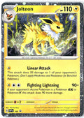 Jolteon (Cosmos Holo) 169 Rare Scarlet & Violet Promo Pokemon Near Mint
