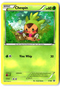 Chespin (Collector Chest) XY88 Holo Promo XY Promo Pokemon Near Mint