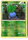 Oddish 60/90 Common HGSS Undaunted Pokemon Reverse Holo Lightly Played