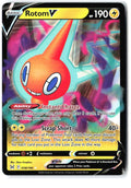 Rotom V 058/196 Holo V Rare Lost Origin Pokemon Near Mint