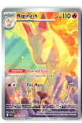Rapidash 189/182 Illustration Rare Destined Rivals Pokemon Holo Near Mint